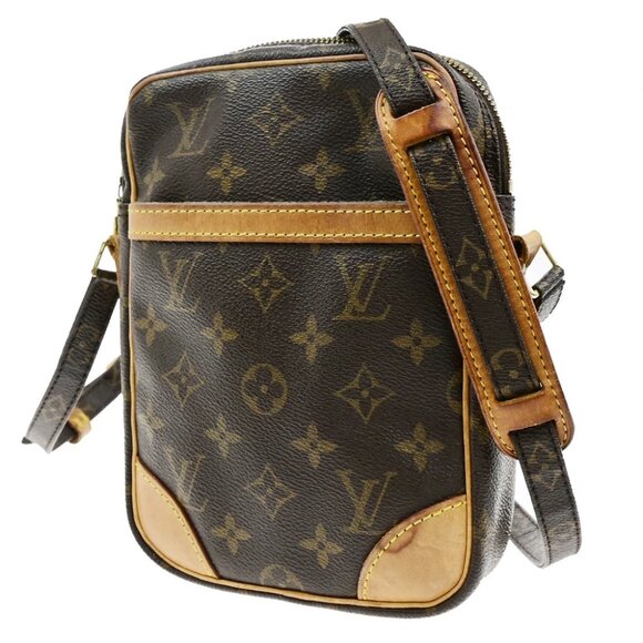 Louis Vuitton Handbags - LOUIS VUITTON Danube Shoulder Bag Monogram Leather Brown France